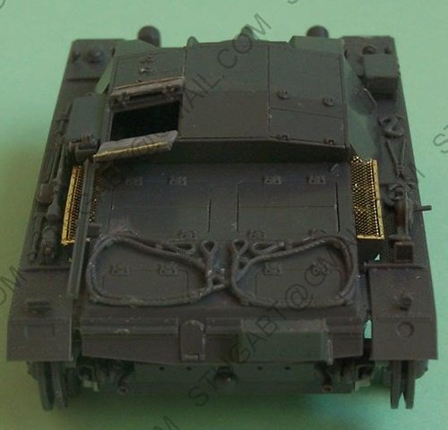 100_0229 StuG III B – 3/203 StuG Abt. – Narev (Russie) – Juillet 1941