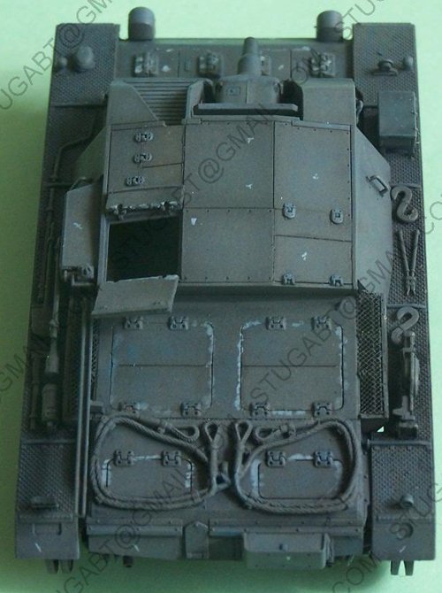 100_0243 StuG III B – 3/203 StuG Abt. – Narev (Russie) – Juillet 1941