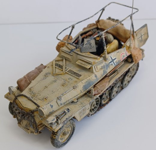 61-1 SdKzf 250/3 de Rommel 21/06/1942