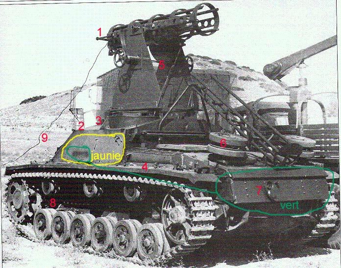 contraste-couleurs StuG III G - Spanish Rocket Launcher - Espagne